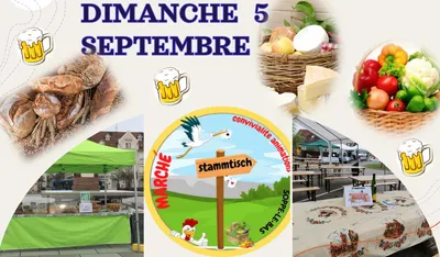  MARCHÉ AUTOUR DU STAMMTISCH 